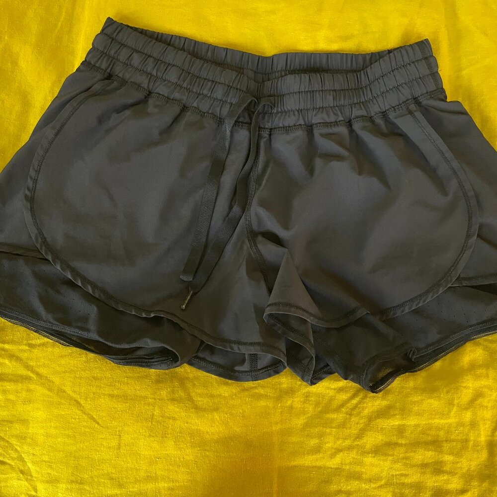 lululemon 2-1 athletic shorts
